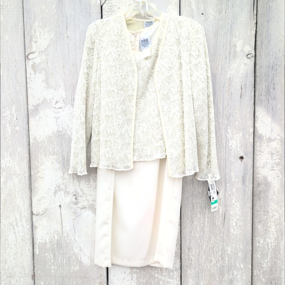 Vtg R&M Richards by Karen Kwong NWT Mother of The Bride/Groom Formal Women's 10P
